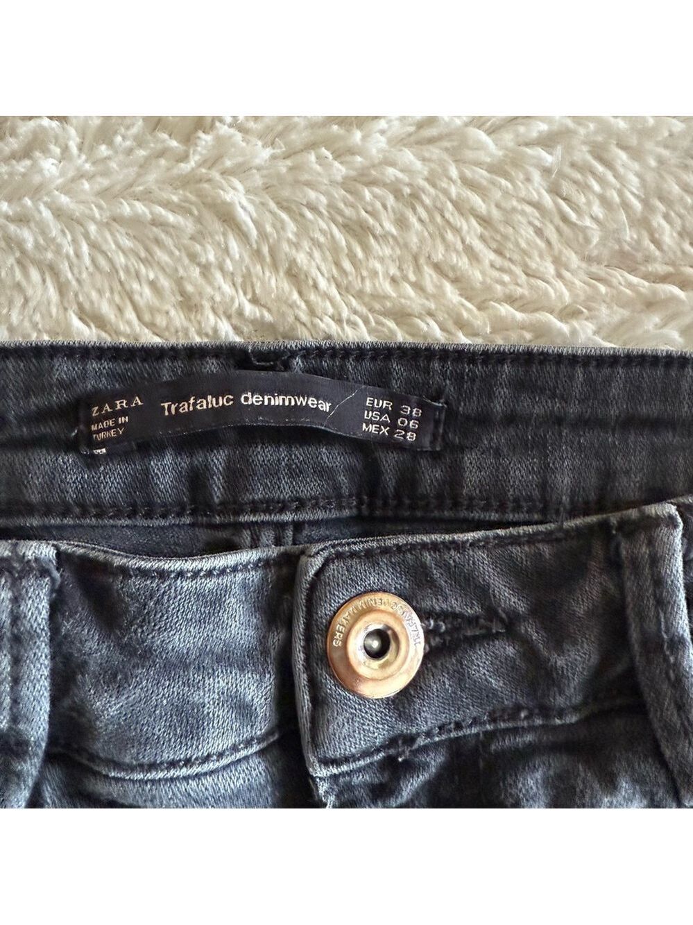 ZARA skinny Black Jeans - Picture 4 of 6